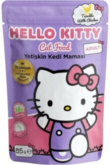 Hello Kitty Tavuklu Yetişkin 85 gr Kedi Maması kullananlar yorumlar
